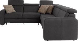 sit&more Ecksofa Bologna L-Form, Kopfteilverstellung, wahlweise mit Bettfunktion und Schubkasten