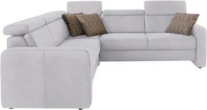 sit&more Ecksofa Bologna L-Form, Kopfteilverstellung, wahlweise mit Bettfunktion und Schubkasten