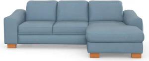 sit&more Ecksofa Dundee L-Form, mit Federkern und Massivholzfüßen, wahlweise mit Kopfteilverstellung