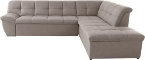 DOMO collection Ecksofa Lagoa L-Form, wahlweise mit Bettfunktion, frei im Raum stellbar, große Farbvielfalt