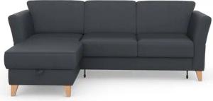 sit&more Ecksofa Visby L-Form, Wahlweise mit Bettfunktion und Bettkasten, frei im Raum stellbar
