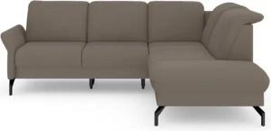 sit&more Ecksofa Fashion L-Form, wahlweise mit Kopfteilverstellung und Vorziehsitz, motorisch
