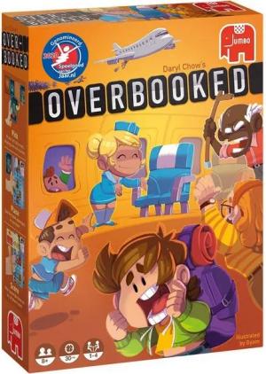 Jumbo Spiele Lernspielzeug JUMBO 19738 Overbooked, Familienspiel