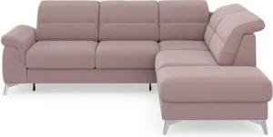 sit&more Ecksofa Sinatra L-Form, mit Ottomane, optional mit Kopfteilverstellung und Armteilfunktion