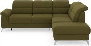sit&more Ecksofa Sinatra L-Form, mit Ottomane, optional mit Kopfteilverstellung und Armteilfunktion