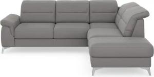 sit&more Ecksofa Sinatra L-Form, mit Ottomane, optional mit Kopfteilverstellung und Armteilfunktion