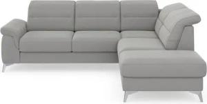 sit&more Ecksofa Sinatra L-Form, mit Ottomane, optional mit Kopfteilverstellung und Armteilfunktion