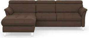 sit&more Ecksofa Marano L-Form, inklusive Kopfteilverstellung, wahlweise mit Bettfunktion, Bettkasten
