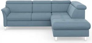 sit&more Ecksofa Marano L-Form, inklusive Kopfteilverstellung, wahlweise mit Bettfunktion, Bettkasten
