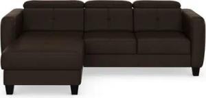 sit&more Ecksofa Belluci L-Form, inklusive Federkern, wahlweise mit Bettfunktion und Bettkasten