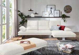 W.SCHILLIG Ecksofa broadway, Designsofa mit tollem Sitzkomfort, L-Form, Sitztiefenverstellung, Kopfteil- & Seitenteilverstellung, Breite 291cm