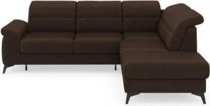 sit&more Ecksofa Sinatra L-Form, mit Ottomane, optional mit Kopfteilverstellung und Armteilfunktion