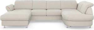 sit&more Wohnlandschaft Apulia U-Form, wahlweise Bettfunktion, Bettkasten und Kopf- und Armteilverstellung