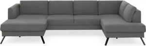 sit&more Wohnlandschaft Lindholm U-Form, mit Sitztiefenverstellung und Federkern