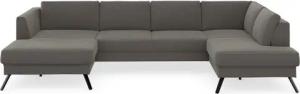 sit&more Wohnlandschaft Lindholm U-Form, mit Sitztiefenverstellung und Federkern