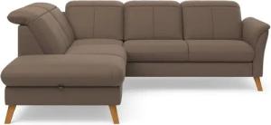 sit&more Ecksofa Romero L-Form, wahlweise mit oder ohne TV-Funktion, Bettfunktion, Bettkasten