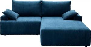 exxpo - sofa fashion Ecksofa Orinoko, aktuelles Design und hoher Sitzkomfort, L-Form, inkl. Bettfunktion und Bettkasten, schöne Farben im angesagten Cord