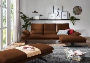 W.SCHILLIG Ecksofa broadway, Designsofa mit tollem Sitzkomfort, Sitztiefenverstellung, Kopfteil- & Seitenteilverstellung, Breite 291cm