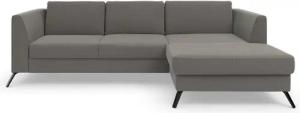 sit&more Ecksofa Olsen L-Form, inklusive Sitztiefenverstellung, wahlweise mit Bettfunktion, 15cm hoch