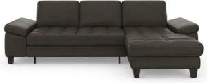 sit&more Ecksofa Westham L-Form, Recamiere, mit oder ohne Bettfunktion, Bettkasten, Füße wengefarben