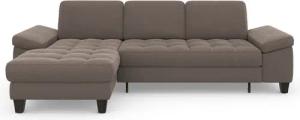 sit&more Ecksofa Westham L-Form, Recamiere, mit oder ohne Bettfunktion, Bettkasten, Füße wengefarben