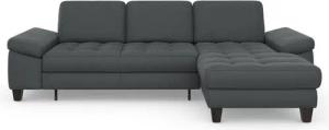 sit&more Ecksofa Westham L-Form, Recamiere, mit oder ohne Bettfunktion, Bettkasten, Füße wengefarben