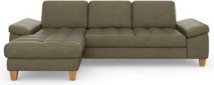 sit&more Ecksofa Westham L-Form, mit Recamiere, mit oder ohne Bettfunktion, Bettkasten, Füße Eiche