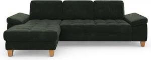 sit&more Ecksofa Westham L-Form, mit Recamiere, mit oder ohne Bettfunktion, Bettkasten, Füße Eiche