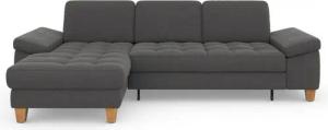 sit&more Ecksofa Westham L-Form, mit Recamiere, mit oder ohne Bettfunktion, Bettkasten, Füße Eiche