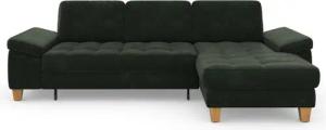 sit&more Ecksofa Westham L-Form, mit Recamiere, mit oder ohne Bettfunktion, Bettkasten, Füße Eiche