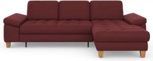 sit&more Ecksofa Westham L-Form, mit Recamiere, mit oder ohne Bettfunktion, Bettkasten, Füße Eiche