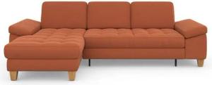 sit&more Ecksofa Westham L-Form, mit Recamiere, mit oder ohne Bettfunktion, Bettkasten, Füße Eiche