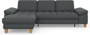 sit&more Ecksofa Westham L-Form, mit Recamiere, mit oder ohne Bettfunktion, Bettkasten, Füße Eiche