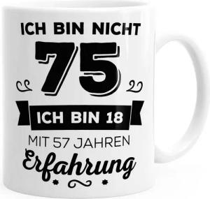 MoonWorks Tasse Kaffee-Tasse Geschenk-Tasse Ich bin nicht [object Object] sondern ich bin 18 mit {[object Object]_jahre_erfahrung} Jahren Erfahrung Geschenk Geburtstag MoonWorks®, Keramik