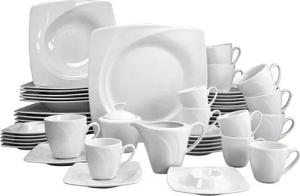 CreaTable Tafelservice 13136 Serie Celebration Kombiservice (50-tlg), 6 Personen, Porzellan