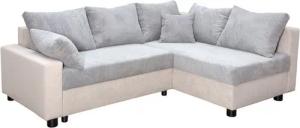 COLLECTION AB Ecksofa Parma L-Form, mit Schlaffunktion und Bettkasten, inklusive Kissen, Bonellfederkern