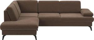sit&more Ecksofa Morris L-Form, inkl. Sitztiefenverstellung, wahlweise mit Armteilverstellung, Bettfunktion & Bettkasten