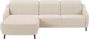 sit&more Ecksofa Blues L-Form, wahlweise mit Klapptisch und USB
