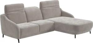 sit&more Ecksofa Blues L-Form, wahlweise mit Klapptisch und USB
