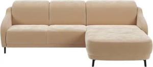sit&more Ecksofa Blues L-Form, wahlweise mit Klapptisch und USB