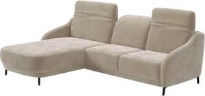 sit&more Ecksofa Blues L-Form, wahlweise mit Klapptisch und USB