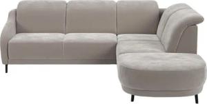 sit&more Ecksofa Blues L-Form, wahlweise mit Klapptisch und USB