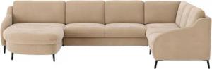 sit&more Wohnlandschaft Soul U-Form, wahlweise mit Bettfunktion und Schubkasten