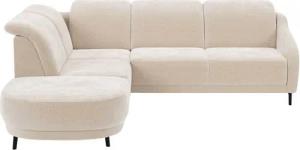 sit&more Ecksofa Blues L-Form, wahlweise mit Klapptisch und USB