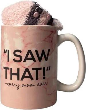 Capelli New York Tasse Tasse mit Kuschelsocken in Geschenkkarton