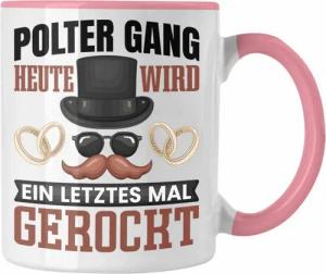 Trendation Tasse Polterabend Tasse Geschenk Keramik Geschenkidee Spruch