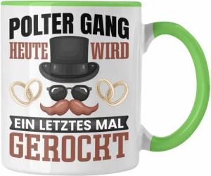 Trendation Tasse Polterabend Tasse Geschenk Keramik Geschenkidee Spruch