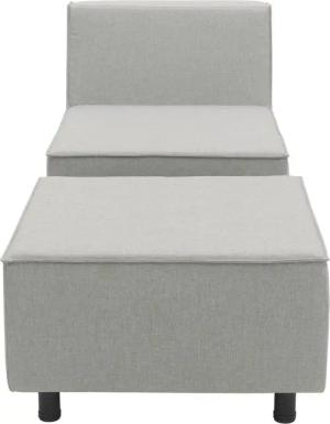 DOMO collection Sofaelement Sonna, individuell zusammenstellbar, Einzelelemente für Terrasse, Garten und Balkon, speziell für Outdoor