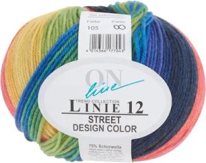 ONline Street Design Color Linie 12 Häkelwolle, 50 g