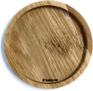 holzpost GmbH Glasuntersetzer Holzuntersetzer "blanko", Untersetzer aus massiver Eiche